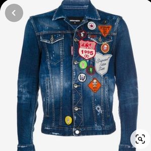 DSQUARED2 JACKET SIZE 50/M MADE IN ITALY